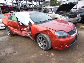 2007 MITSUBISHI GALANT RALLIART 4DOOR ORANGE 3.8 AT 203948